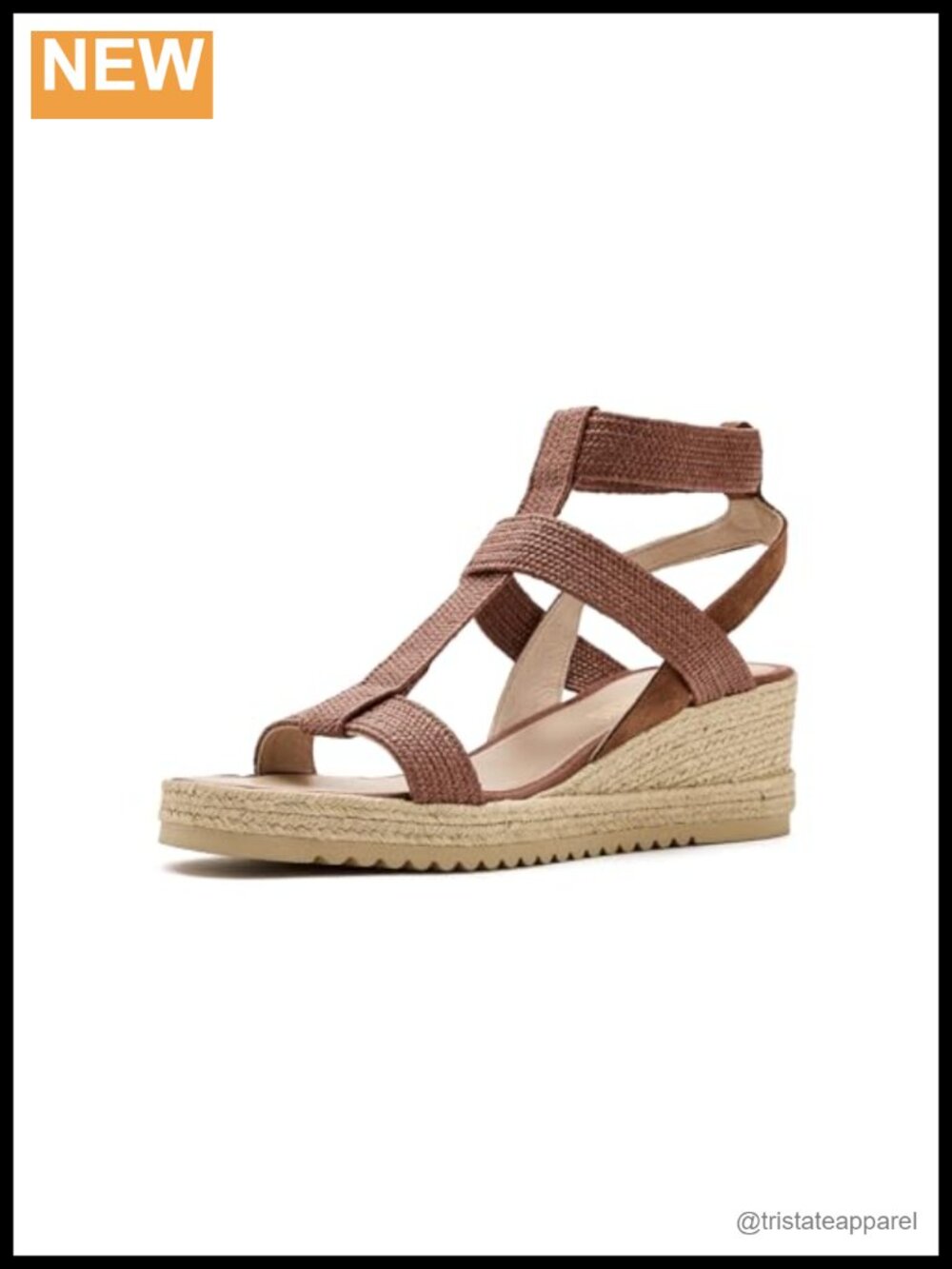Women's Canvas Espadrille Wedge Sandals